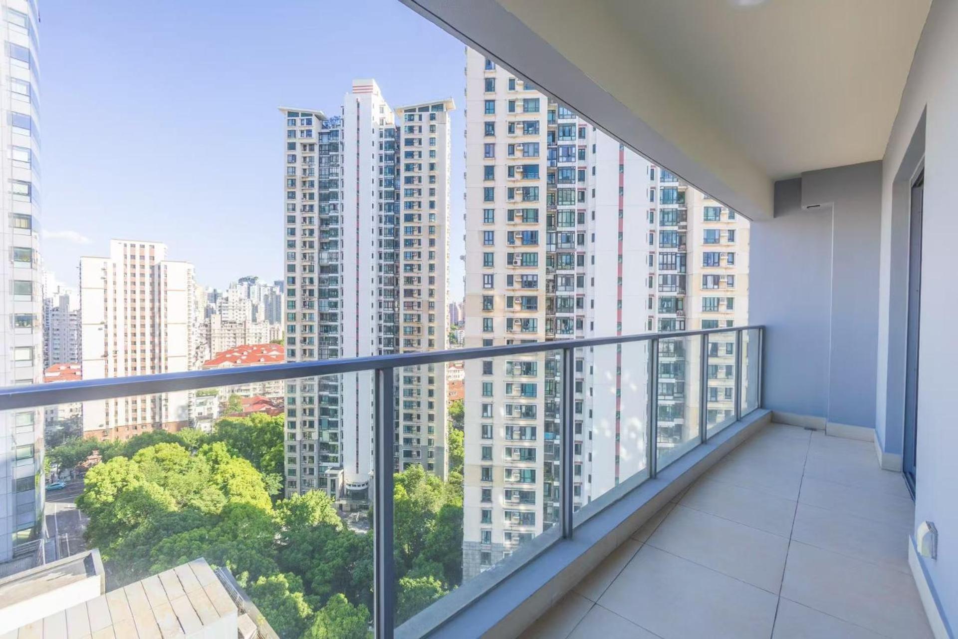 Oakwood Residence Shanghai Buitenkant foto