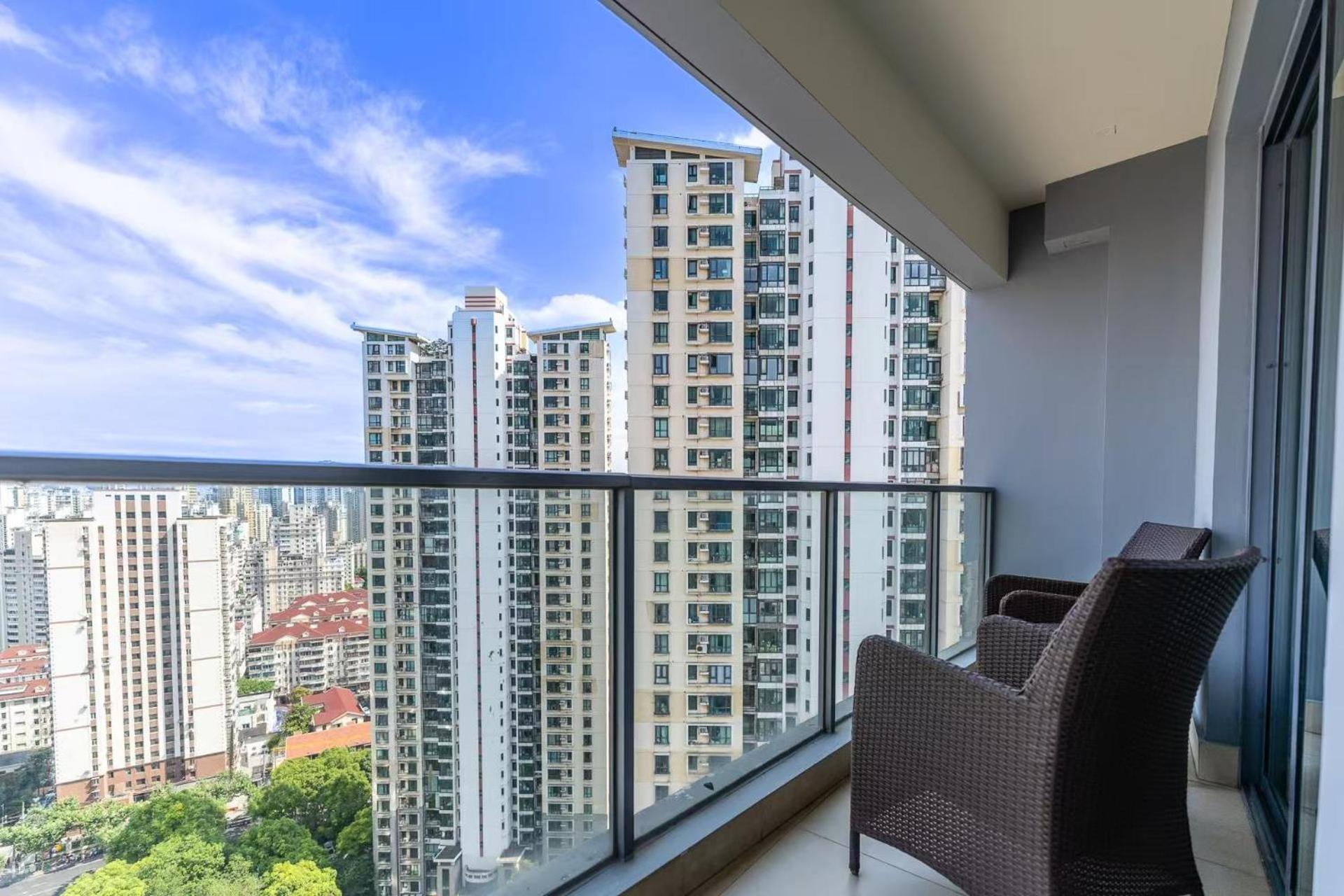 Oakwood Residence Shanghai Buitenkant foto
